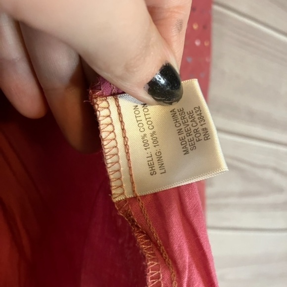 Modcloth Pink Multi Color Polka Dot A-line Circle Midi Skirt - Picture 8 of 8